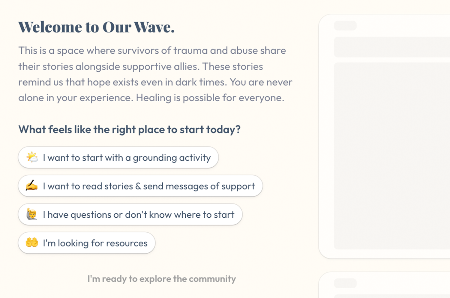 Our Wave Share Story Security Our Wave Share Story Security